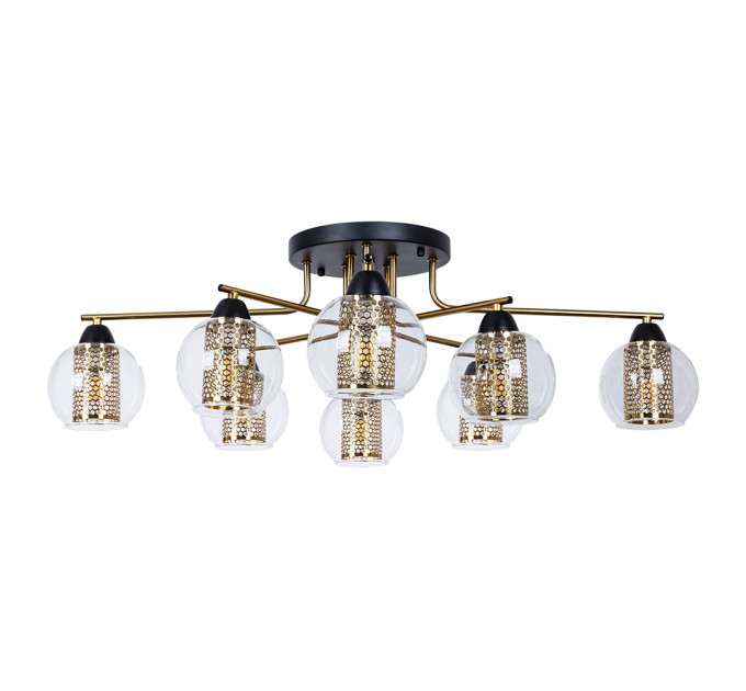 Потолочная люстра Arte Lamp MANCHESTER A7045PL-8BK