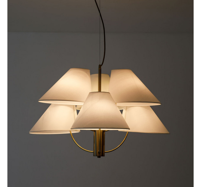 Подвесная люстра Arte Lamp RONDO A4086LM-6AB