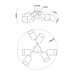 Потолочная люстра Arte Lamp AMFORA A2318PL-6SG