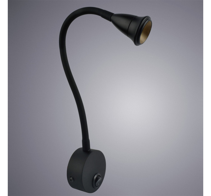 Гибкое бра Twist Arte Lamp LED 3W A7603AP-1BK