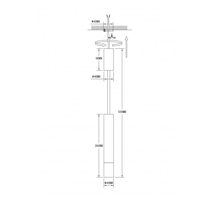 Светильник Arte Lamp ANDROMEDA A2509PL-1BK