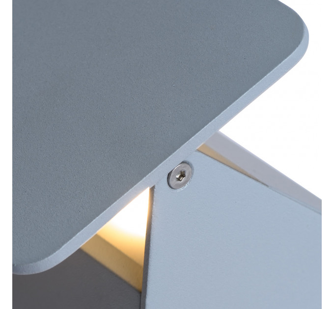 Уличный настенный светильник Elvin Arte Lamp серый A6164AP-1GY