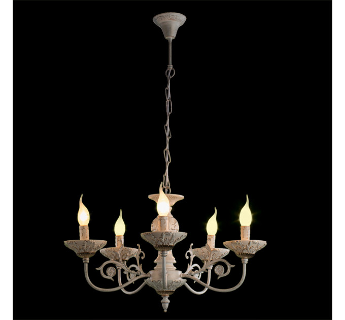 Подвесная люстра Faina Arte Lamp 5*40W Е14 A5326LM-5WG