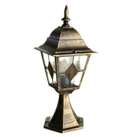 Уличный наземный светильник Berlin Arte Lamp коричневый A1014FN-1BN