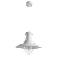 Подвесной светильник Fisherman Arte Lamp 1*60W Е27 белый A5530SP-1WH