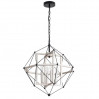 Подвесная люстра Odin Divinare 4*40W Е14 серебристый 2540/26 Sp-4