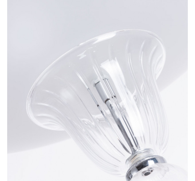 Потолочный светильник Goccia Divinare 3*60W Е14 хром 4020/02 Pl-3