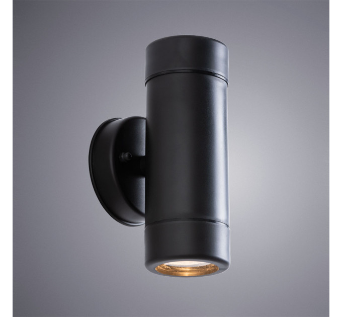 Уличный настенный светильник Atlas Arte Lamp A3503AL-2BK