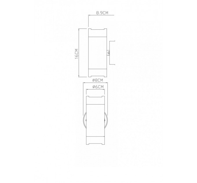 Уличный настенный светильник Atlas Arte Lamp A3503AL-2BK