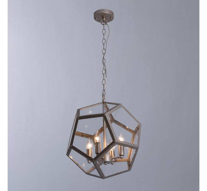 Подвесной светильник Poliedro Divinare 4*40W Е14 2026/19 SP-4