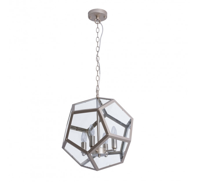 Подвесной светильник Poliedro Divinare 4*40W Е14 2026/19 SP-4