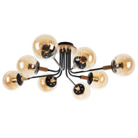 Потолочная люстра Oxfofd Arte Lamp 8*60W Е27 A2716PL-8BK