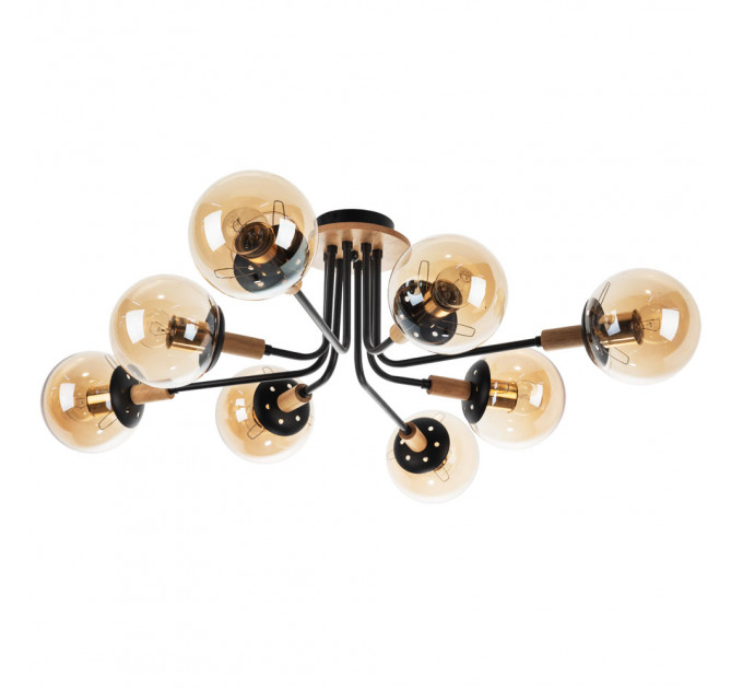 Потолочная люстра Oxfofd Arte Lamp 8*60W Е27 A2716PL-8BK
