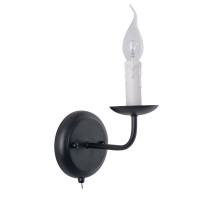 Настенное бра Graff Arte Lamp 1*40W Е14 A1857AP-1BK