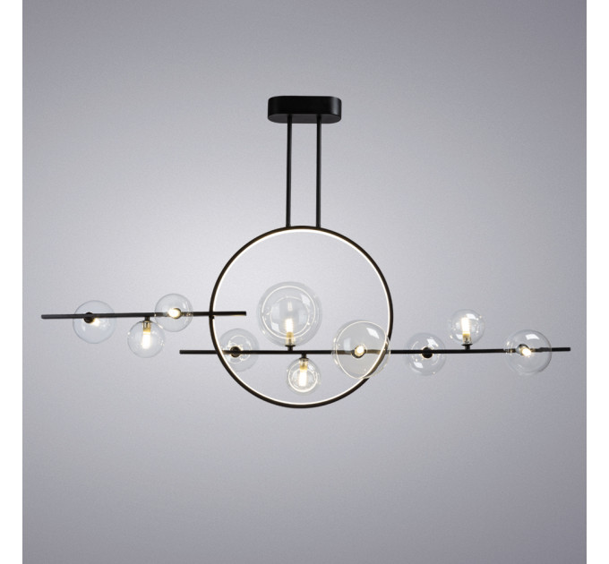 Подвесная люстра Saturn Arte Lamp A7790SP-75BK