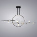 Подвесная люстра Saturn Arte Lamp A7790SP-75BK
