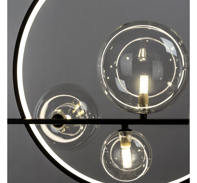 Подвесная люстра Saturn Arte Lamp A7790SP-75BK