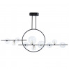 Подвесная люстра Saturn Arte Lamp A7790SP-75BK