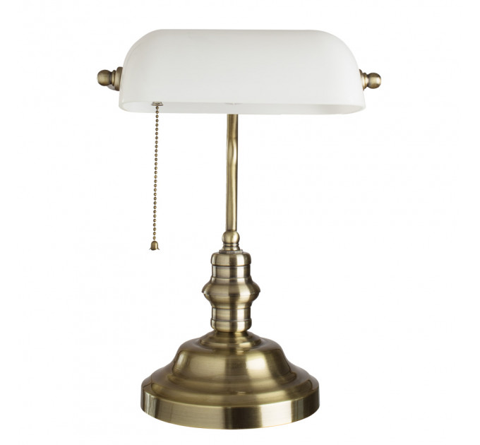 Настольная лампа Banker Arte Lamp белый A2493LT-1AB