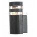 Уличный настенный светильник Metro Arte Lamp 1*40W черный A8162AL-1BK
