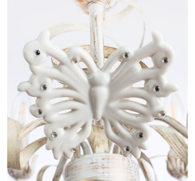 Подвесная люстра Libellula Arte Lamp 5*40W Е14 A8626LM-5WG