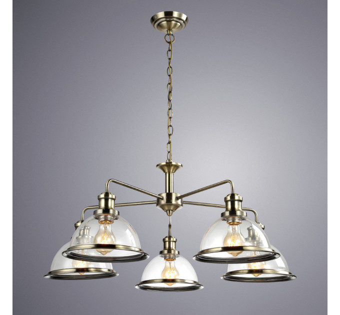 Подвесная люстра Oglio Arte Lamp A9273LM-5AB