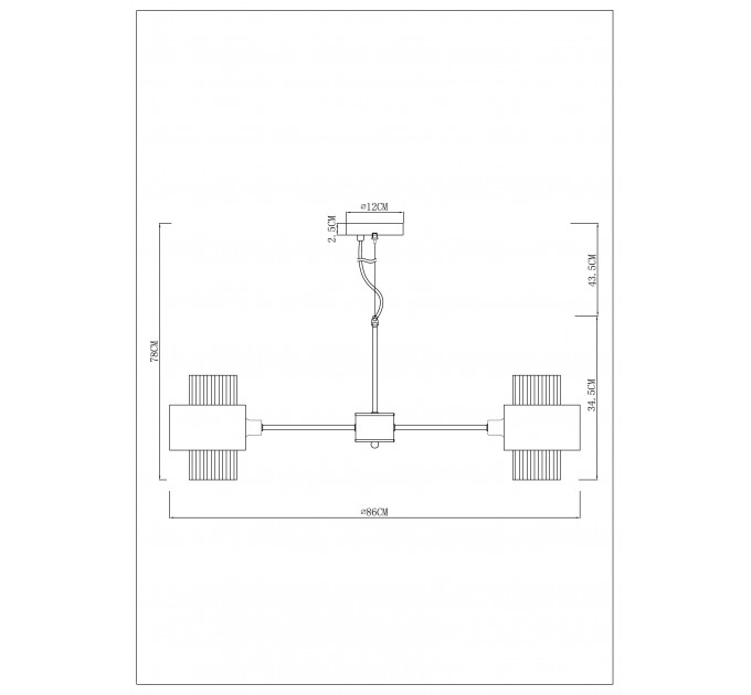 Подвесная люстра Arte Lamp FANTASIA A4076LM-8CC