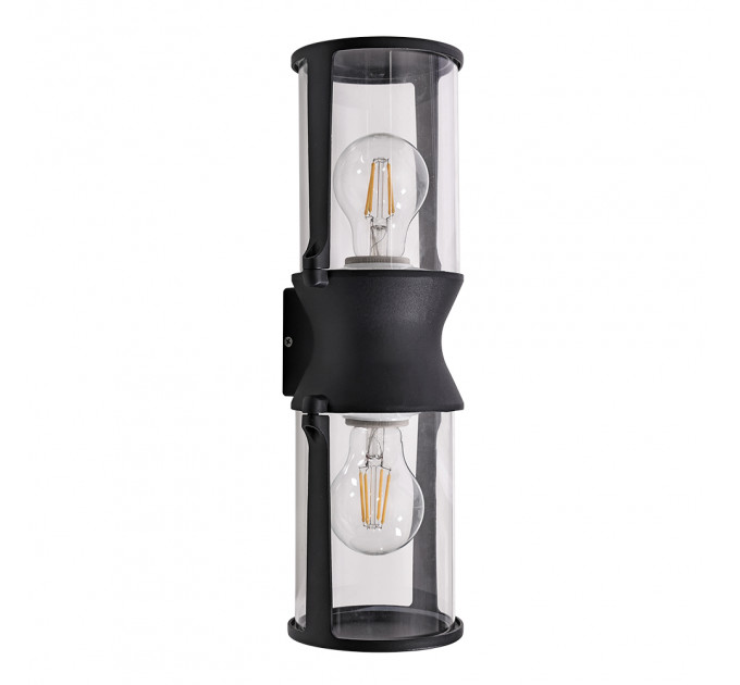 Уличный настенный светильник Arte Lamp MINCHIR A8306AL-2BK