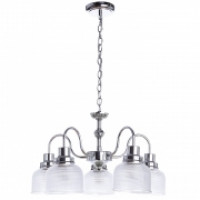 Подвесная люстра Ricardo Arte Lamp 5*40W Е27 A9186LM-5CC