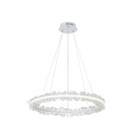 Подвесная люстра Лаура Kink Light белый d60 08243,01