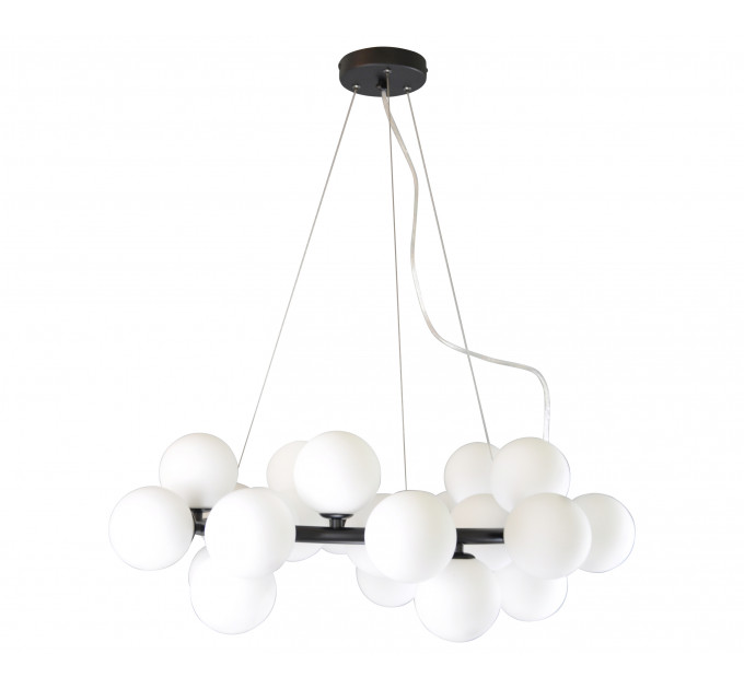 Подвесная люстра Сида Kink Light черный 07504-25,19