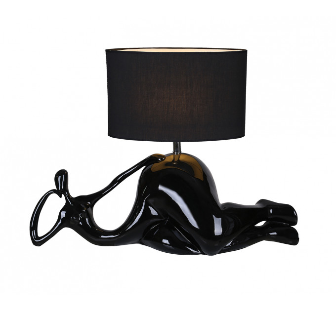Напольная лампа Мадам Kink Light черная 7043,19