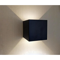 Настенный уличный светильник Куб Kink Light 08585,19