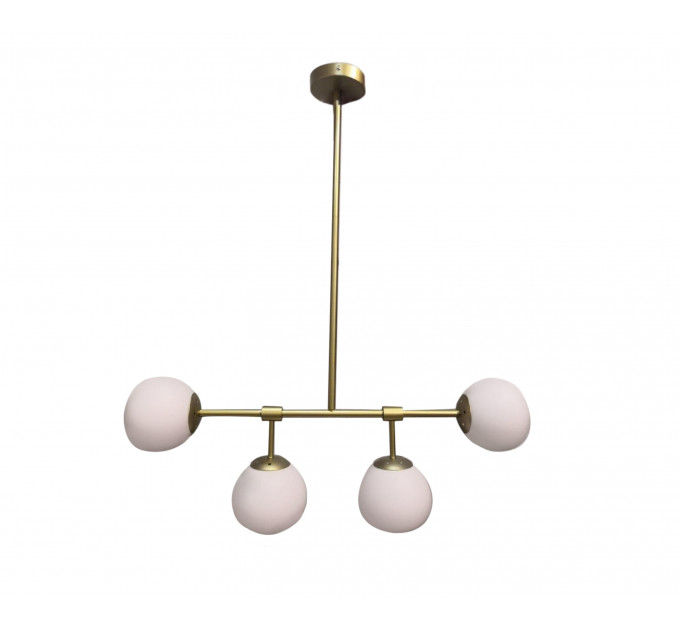 07638-4 Люстра Галлия бронза