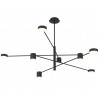 Светодиодная люстра на штанге Мекли Kink Light 07650-8,19