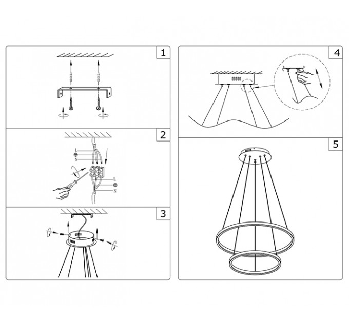Подвесной светильник Тор Kink Light 08219,33(3000k)