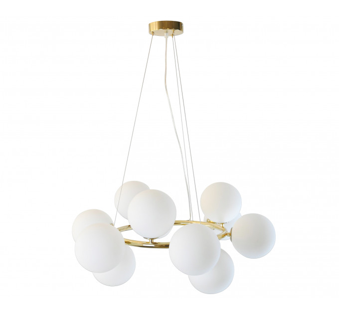 Подвесная люстра Сида Kink Light золото 07508-12,33