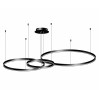 Подвесной светильник Тор Kink Light d80+60+40 08223,19PA(4000K)