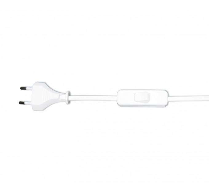 Шнур с переключателем Kink Light белый 2м A2300,01
