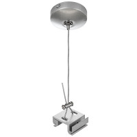 Подвес Barra Lightstar 5 м для однофазных и трехфазных треков серый 504199
