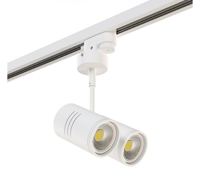 Трековое крепление Asta Lightstar с 1-фазным адаптером к 05101xIP65/05105х//21444x белый 592016
