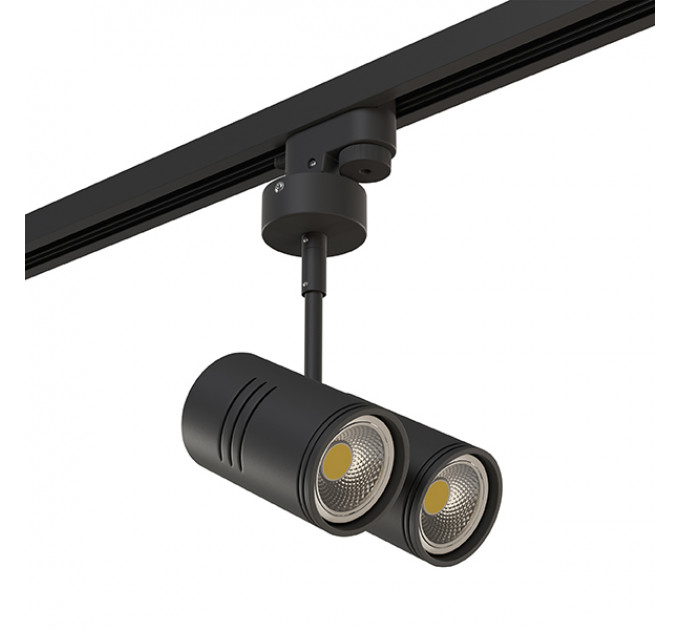 Трековое крепление Asta Lightstar с 1-фазным адаптером к 05101xIP65/05105х//21444x черный 592017