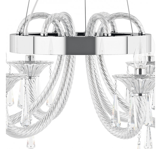 Подвесная люстра Corno Lightstar 6*40W E14 хром 821060