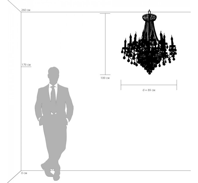 Подвесная люстра Osgona Classic 700291