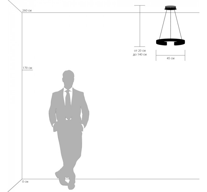 Подвесной светильник Unitario Lightstar 763249