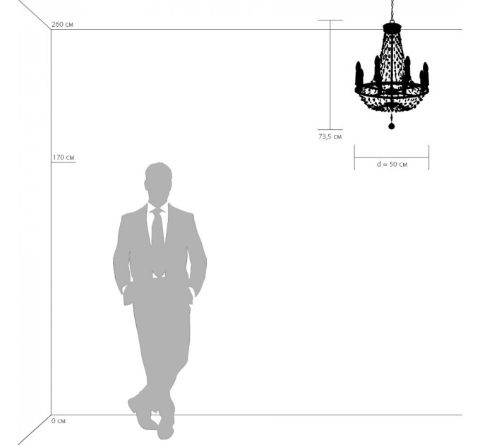 Подвесная люстра Castello Lightstar 744088
