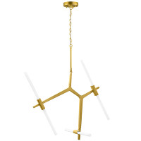 Подвесная люстра Struttura Lightstar 6*40W G9 золото 742063