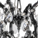 Подвесная люстра Osgona Champa Nero 879087