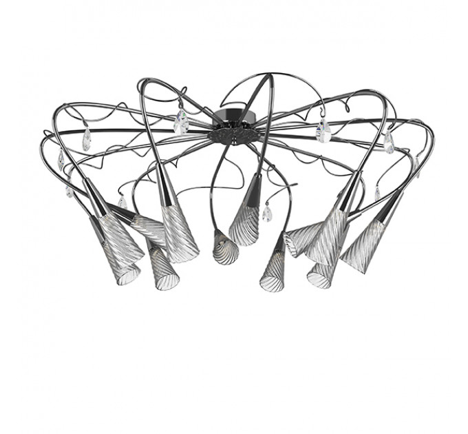 Потолочная люстра Aereo Lightstar 12*25W G9 хром 711124