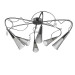 Потолочная люстра Aereo Lightstar 6*25W G9 хром 711064